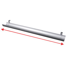 Kabelhåndtering Kabel bakke Halfpipe justerbart