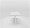 Bild 2 Hæve sænkebord 120x70 cm, hvid