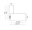Bild 6 T45 skrivebord med skuffemodul