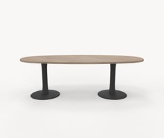 Quadrio Mødebord Ovalt mødebord 240 cm
