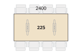 Connect Mødebord Bord 225